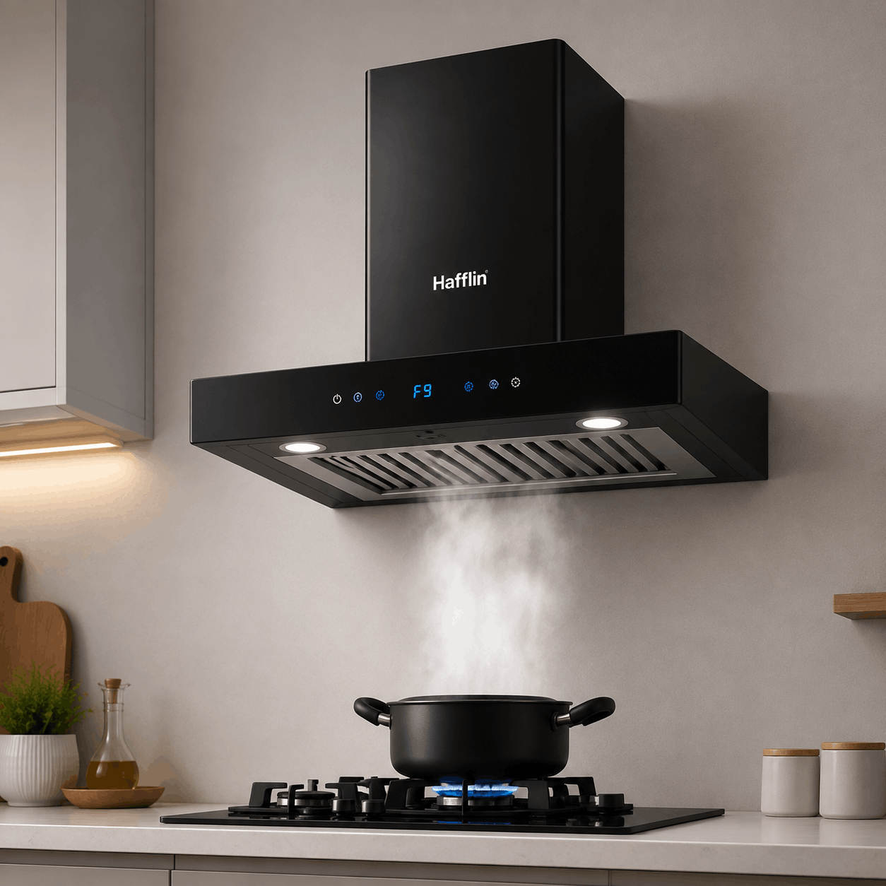 Auto clean chimney